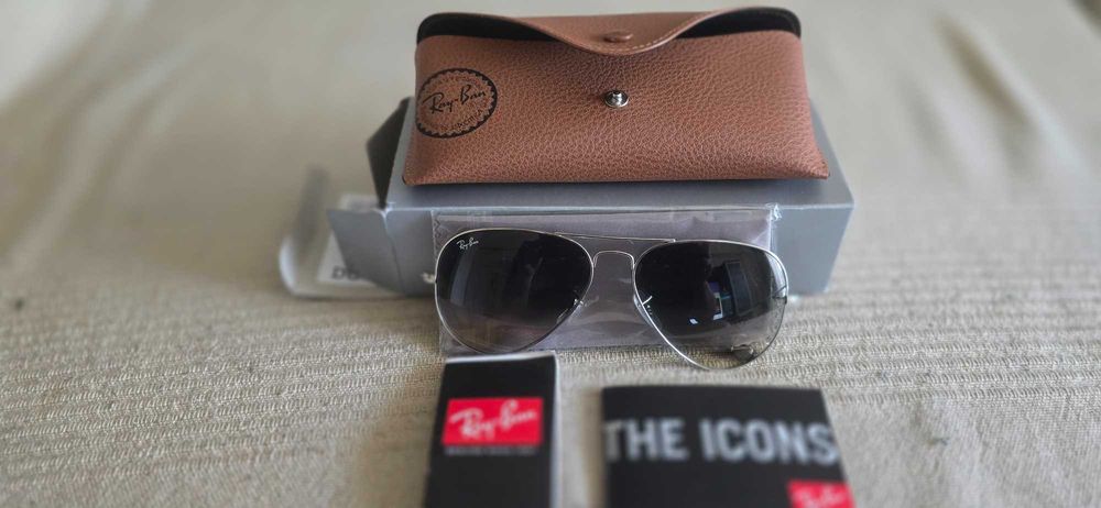 Чисто нови очила Ray-Ban Aviator Classic Large Metal 0RB3025 003/32, Размер 58 14