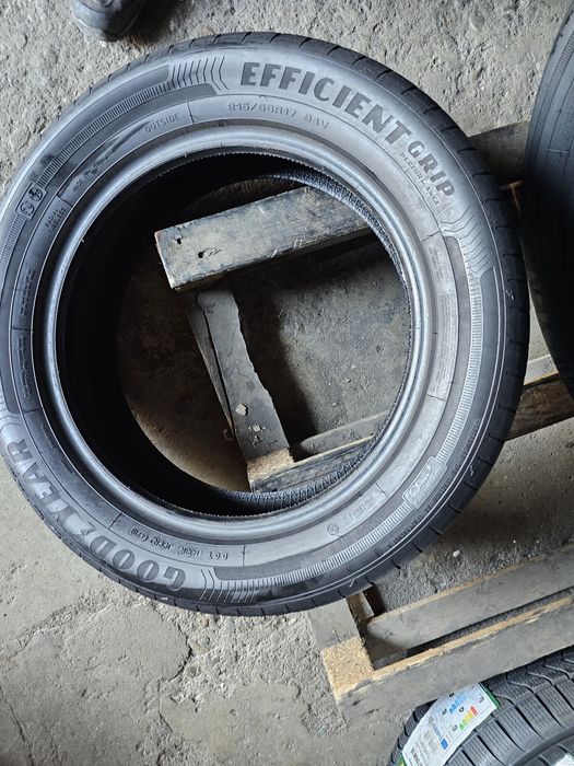 4 anvelope vara 215 55 17 Goodyear 6mm 2019