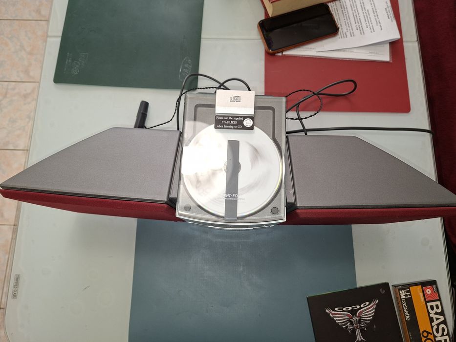 Sony CMD-ED1, sistem compact cu CD, radio si casetofon,boxe detașabile