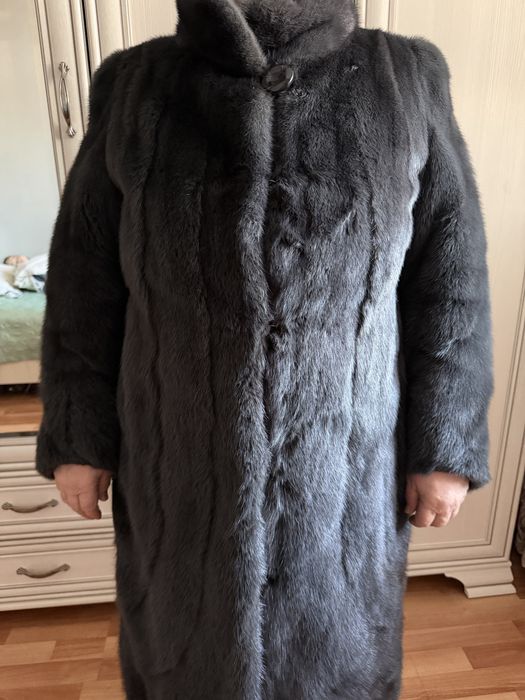 женская норковая шуба