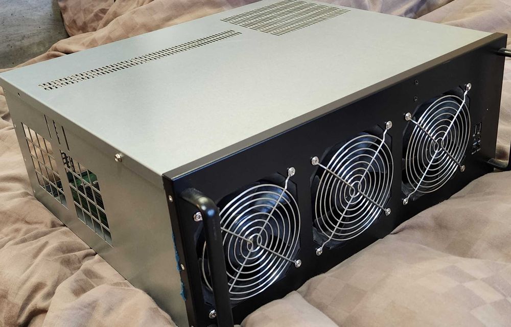 Bitcoin  Mining Rig 4-RTX 3080 10GB Founders edition 4900лв