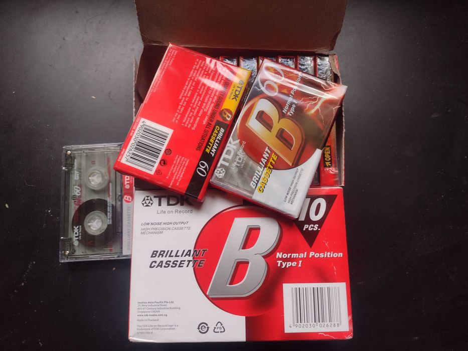 Продавам аудио касети TDK B60