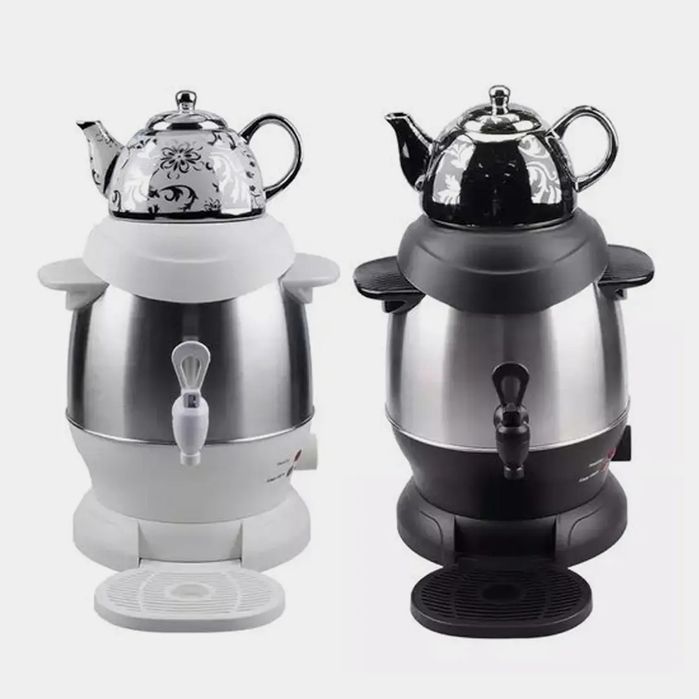 Самовар + керамический чайник от Haeger (Португалия)..