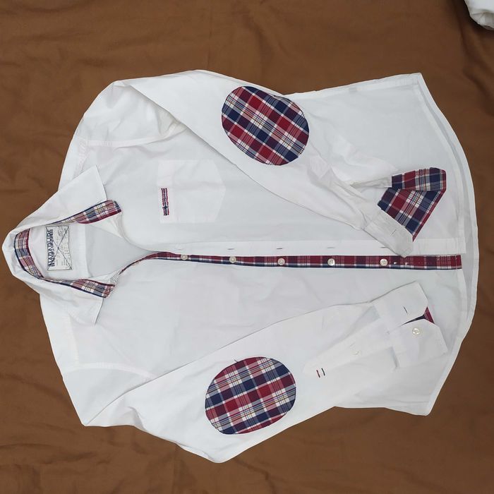 Рубашка белая, мужская размер S