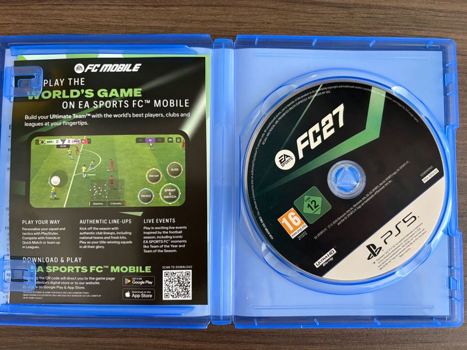 FC 27 Игра за PS5