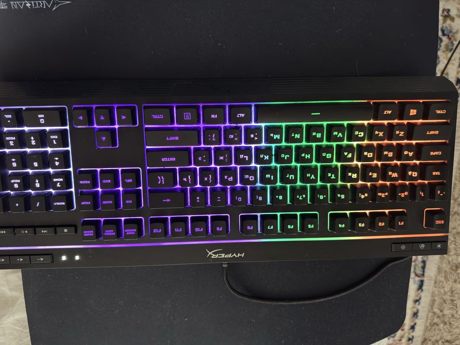 Клавиатура HyperX Alloy Core RGB черный