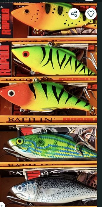 Големи ратлини RAPALA ,RAT L TRAP
