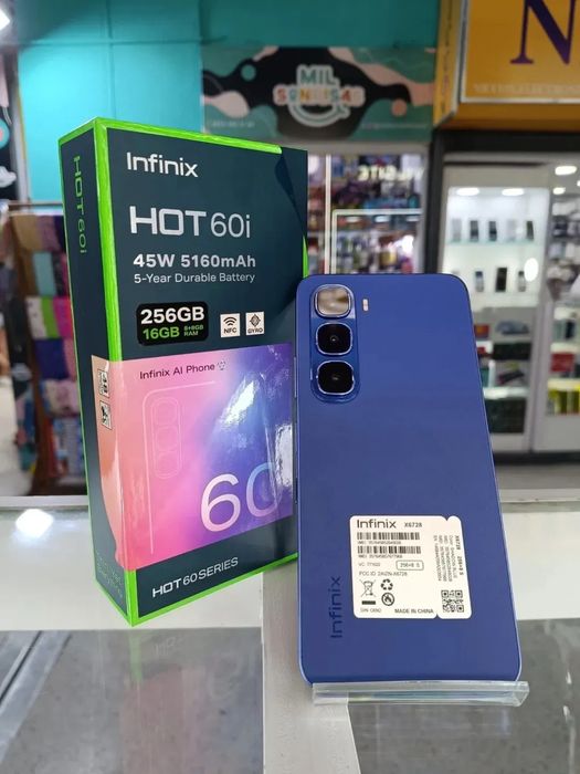 New! Новый! Infinix Hot 60i (4+4/128Gb | 4+4/256Gb | 8+8/256Gb) !