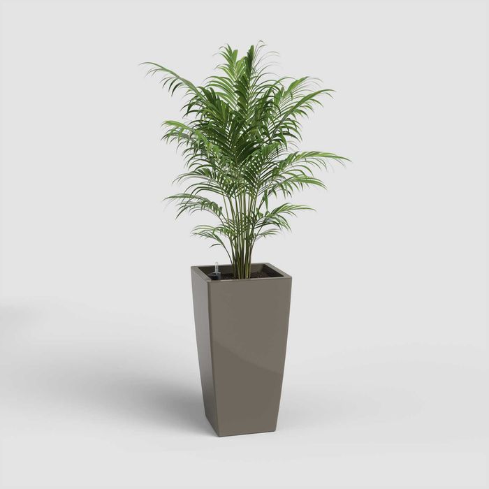 Ghiveci Pisa Artevasi inaltime H60 cm - culoare taupe fara sistem de irigare