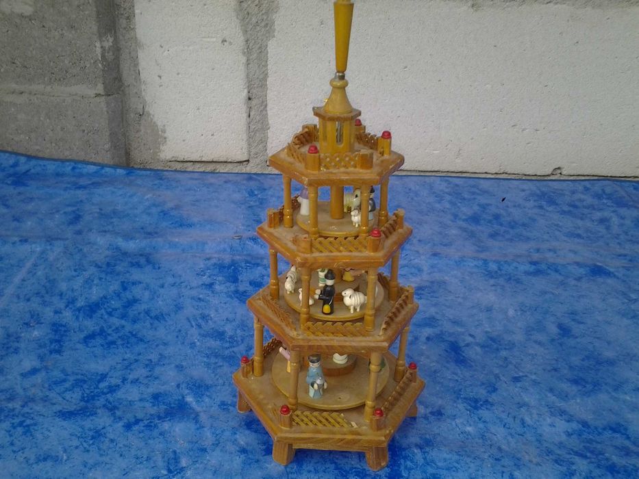 Turn Observatie | 30*15 cm | Set constructie din lemn | jucarie copii