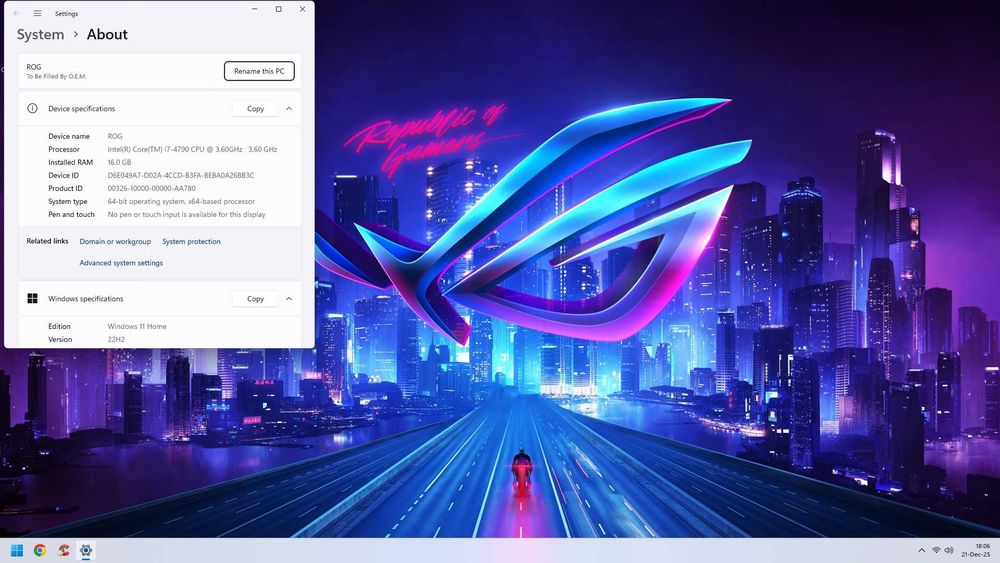 PC Gaming Octa Core i7/RGB/16GB/SSD 240GB/GTX 970/WiFi/W11 la 1000lei