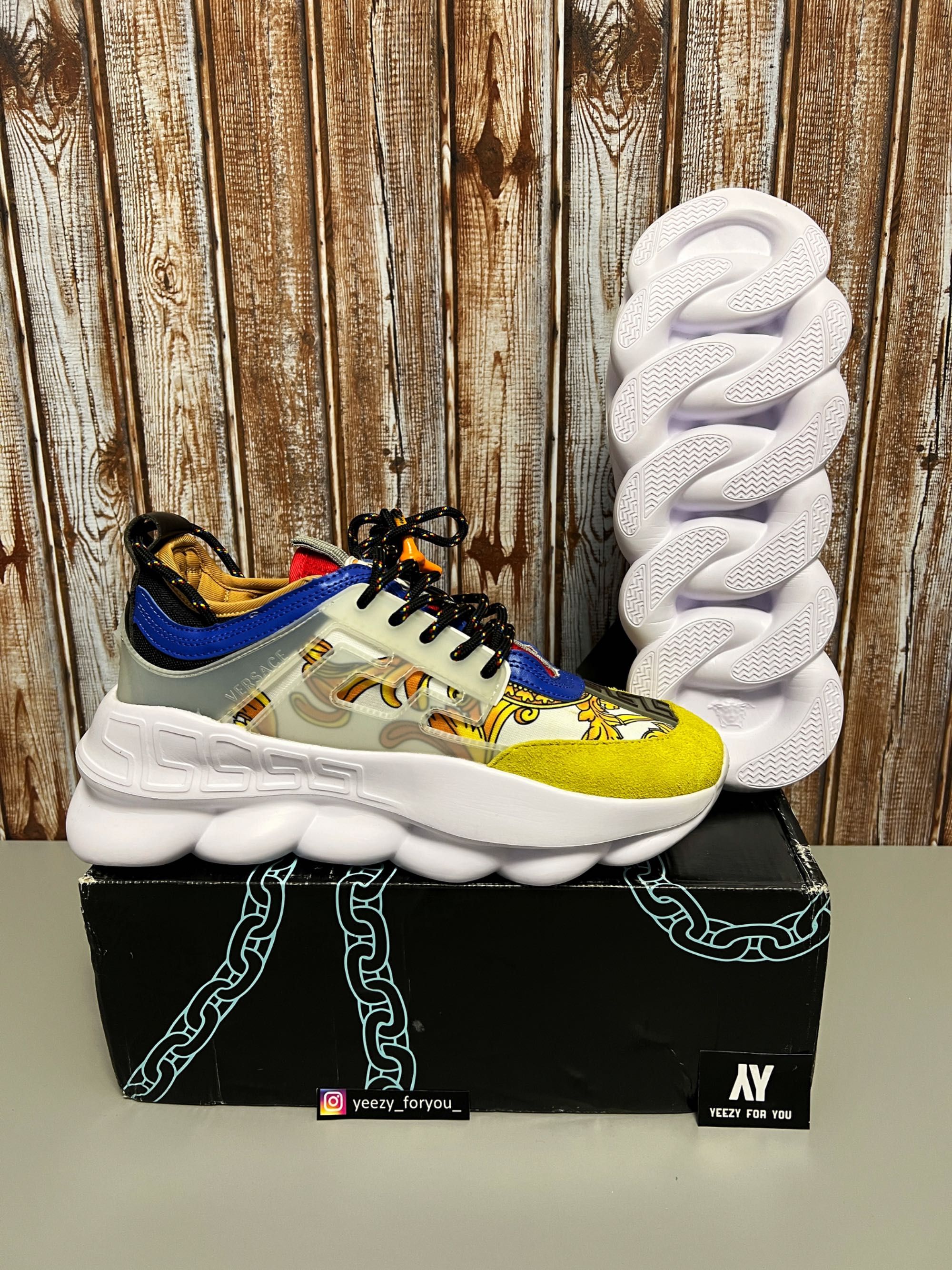 38 43 Versace Chain Reaction Yellow Botosani OLX.ro