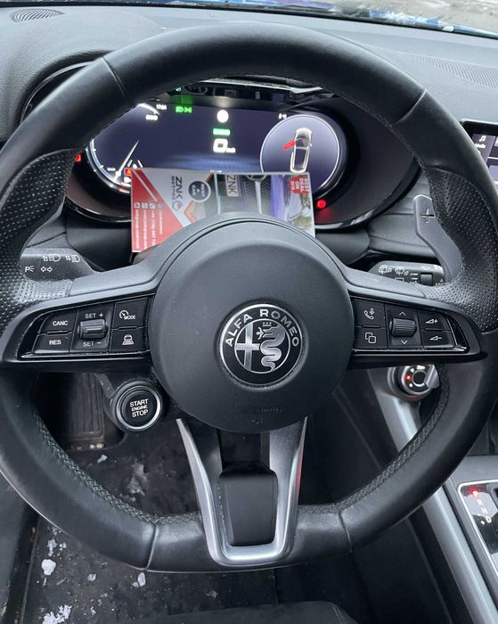 Alfa Romeo Tonale plansa de bord - kit airbag volan pasager - centuri