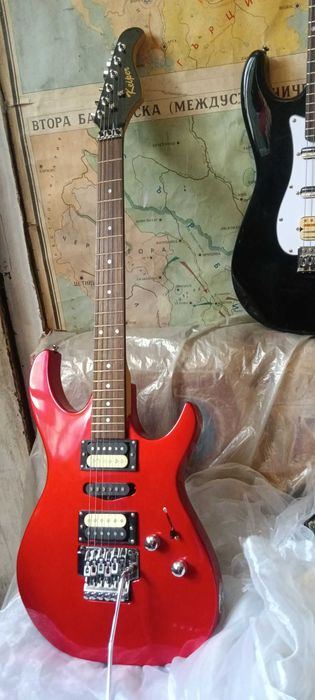 Китара Superstrat колекция редки качествени модели,може+ кубе,процесор