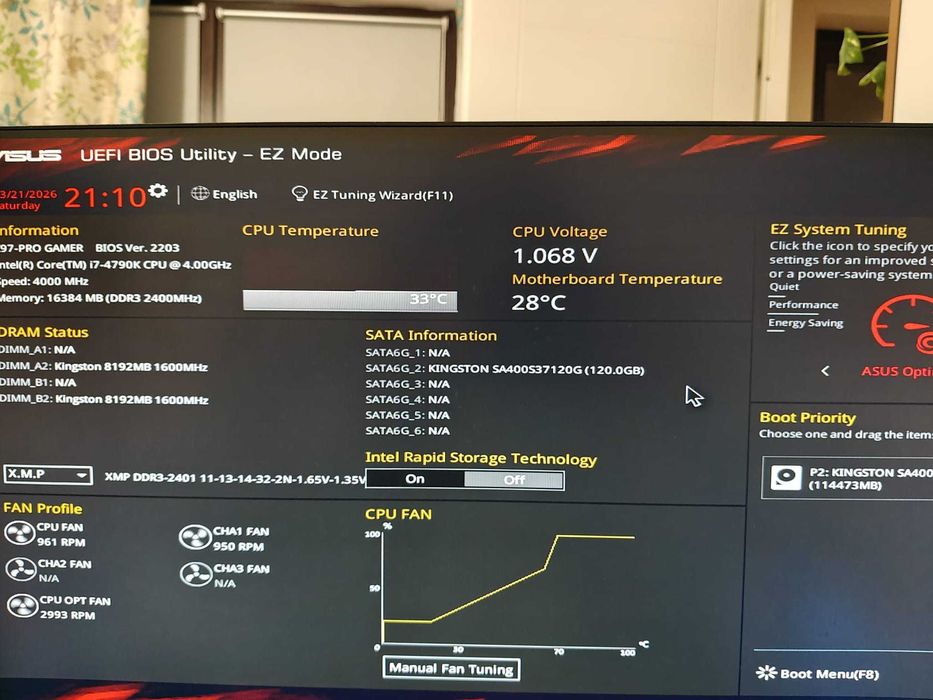 PC I7 4970k + AIO  | 16GB RAM | SSD 120GB | Z97-Pro Gamer