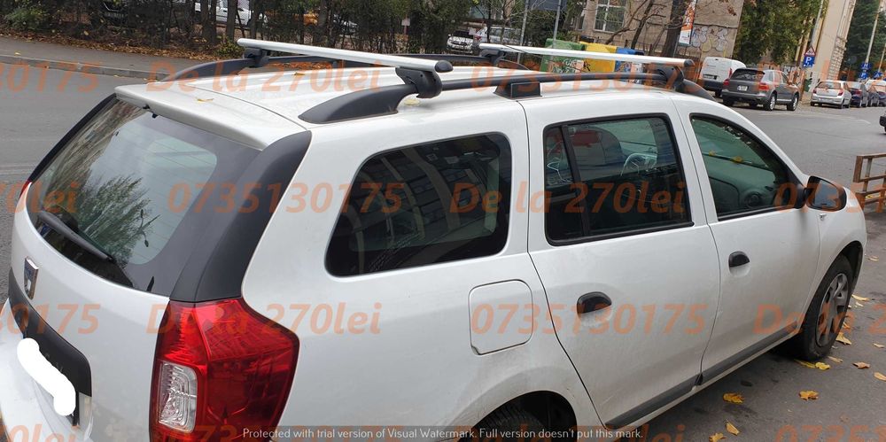 Bare transversale PORTBAGAJ DACIA Duster Sandero Stepway Logan MCV