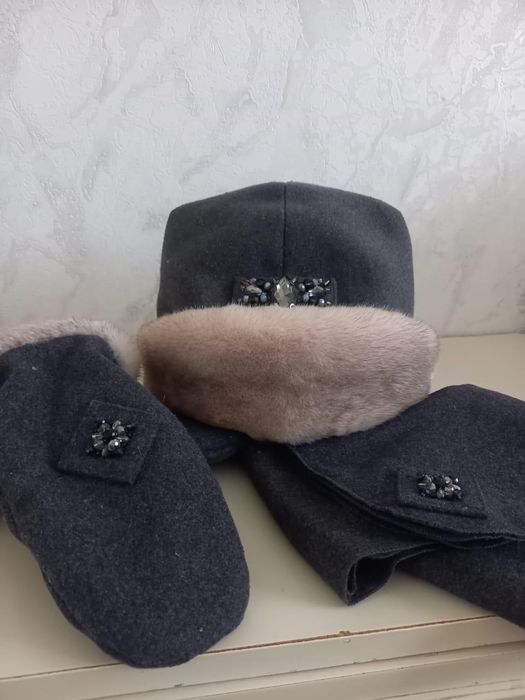 Продам шапку с норкой