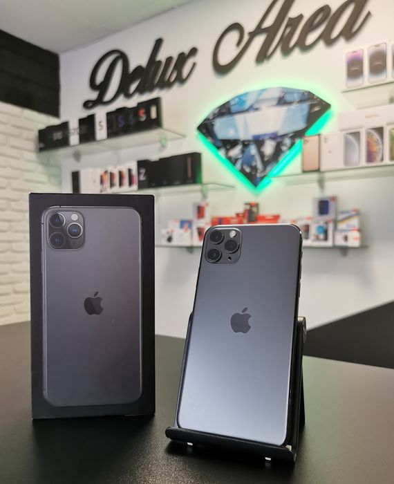 Iphone 11 Pro / Black/Green / 64/256 GB / DeluxGSM