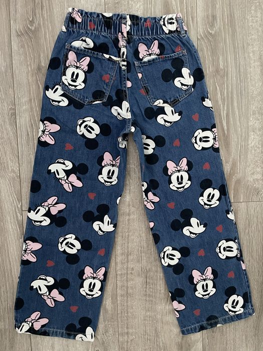 Pantaloni H&M cu Minnie nr.128