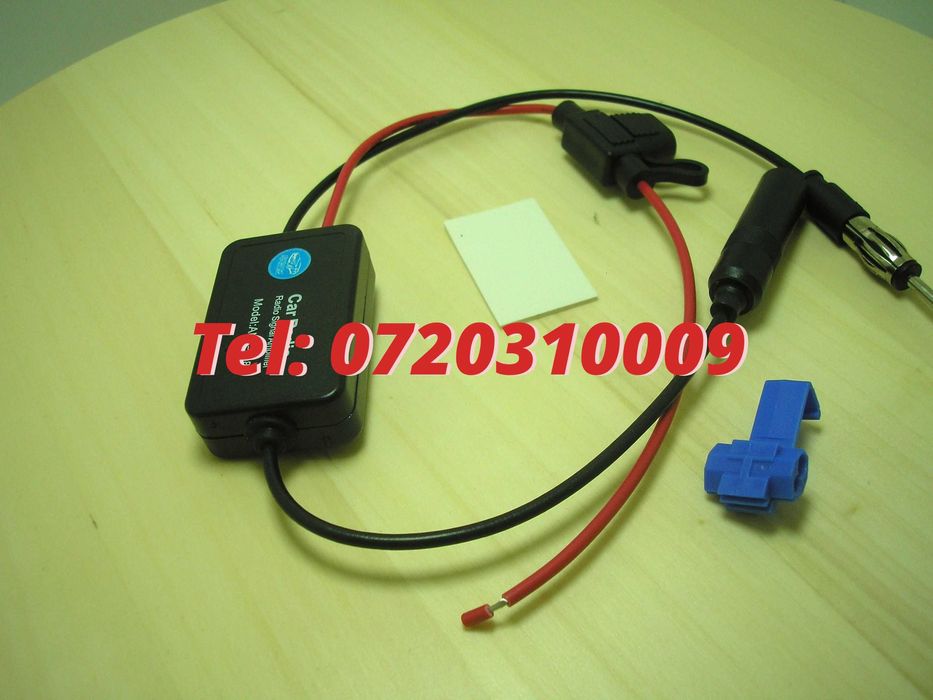 Amplificator Semnal Antena Radio Fm Am Cu Mufa Universala Pentru Navi
