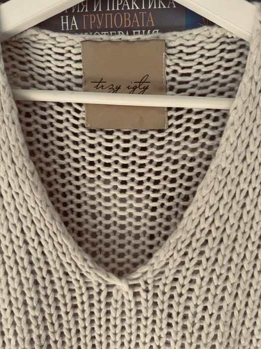 Tizy сладък пролетен пуловер М размер по етикет