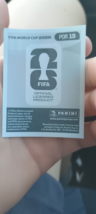 Ronaldo Panini sticker