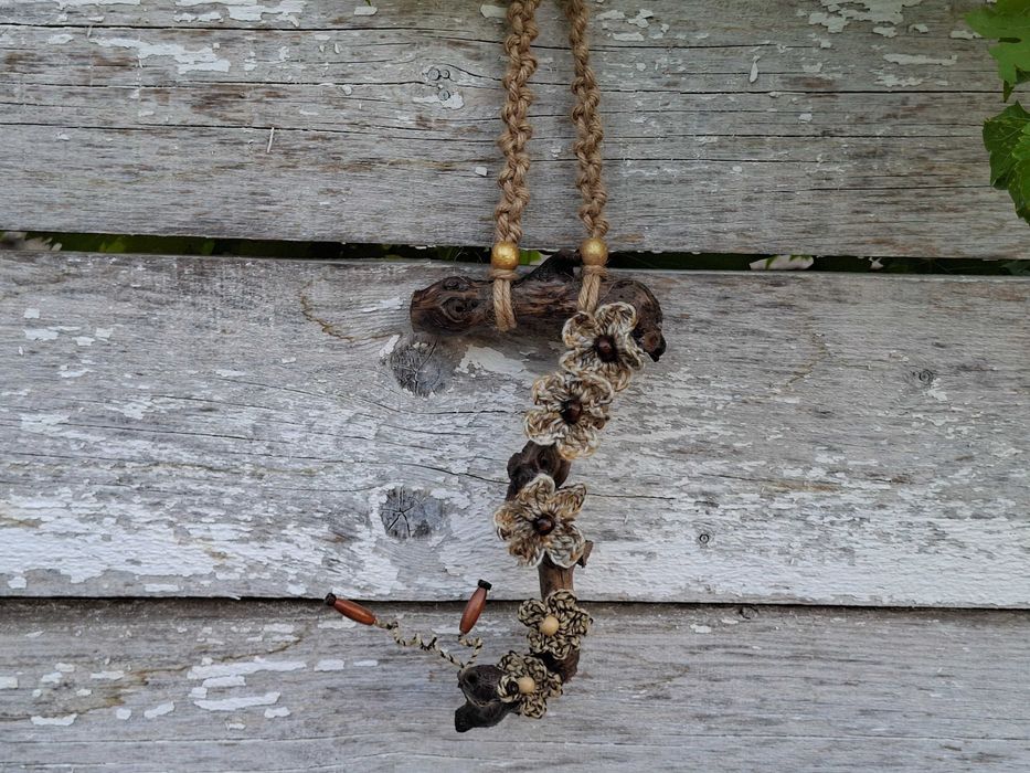 Лоза - декор за стена, макраме