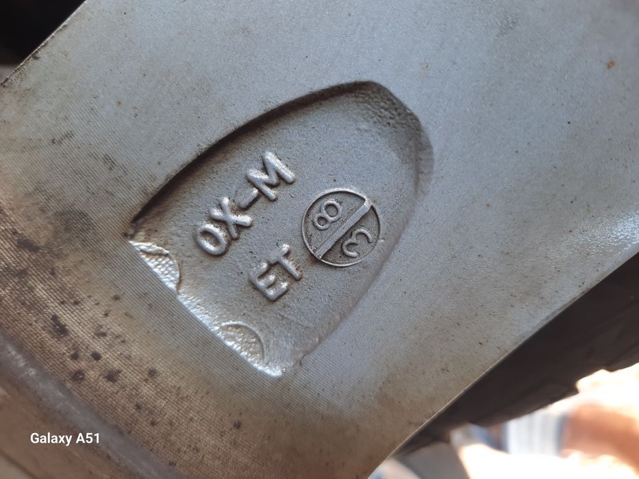 Ляти джанти с гуми 5×112,17цола