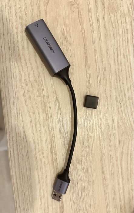 Hub UGreen RJ45 Usb A 1000Mbps