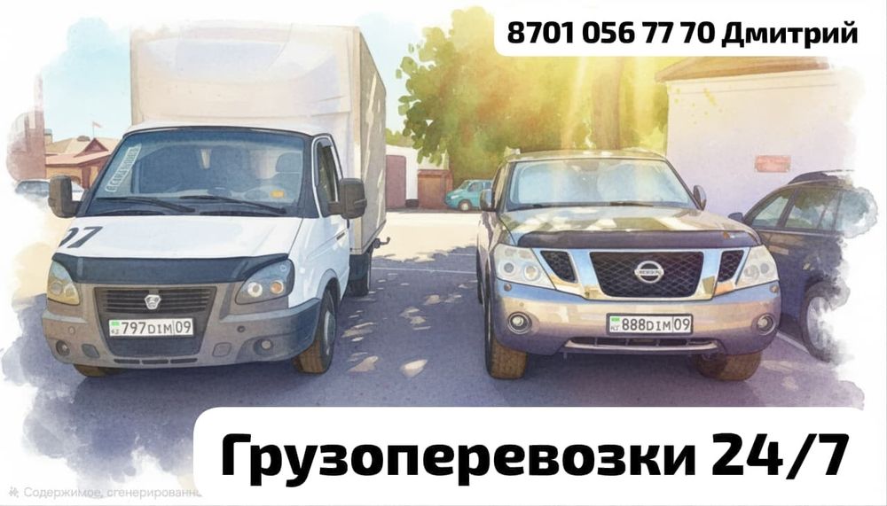 Грузоперевозки. Вывоз мусора