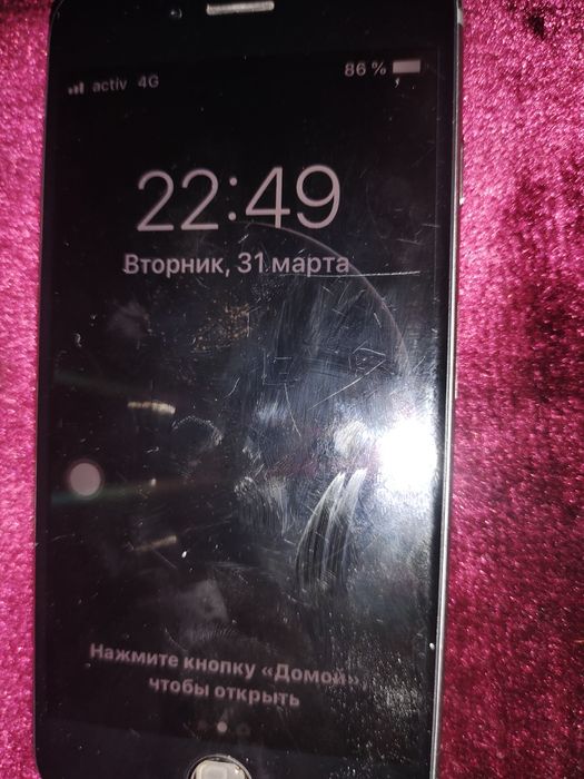 Айфон 6 цвет серебристый