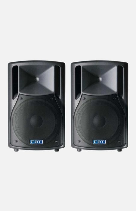 2 броя Активни Тонколони FBT HiMaxX 60A + Оригинални калъфи FBT/Гаранция