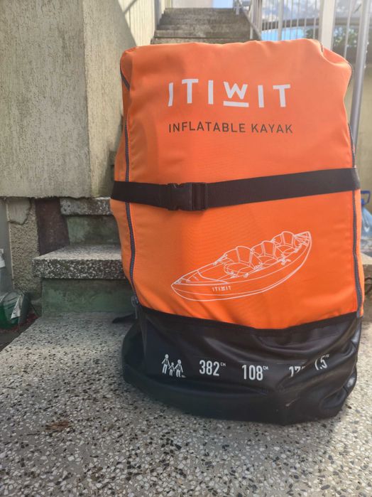 Триместен каяк - ITIWT 100 с принадлежности