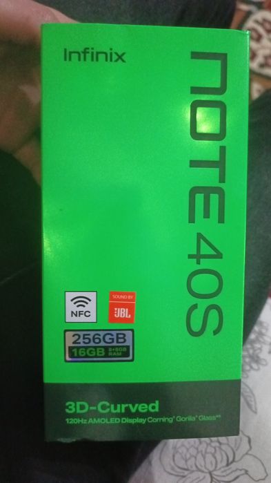 Infinix note 40 s holati yaxshi