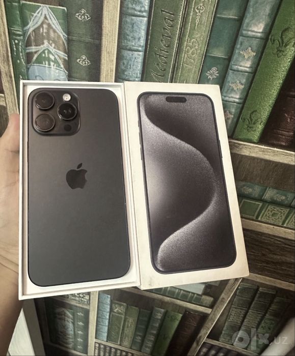 Iphone 15 pro max 256 sotiladi qora