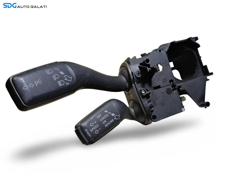 Ansamblu Manete Maneta Semnalizare Tempomat Pilot Automat Audi A6 C6 4F 2004 - 2011 Cod 4E0953521B 4E0953513G [LS0434]