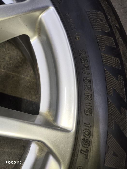 Porsche cayenne диск с резиной