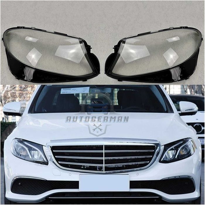 Капаци фарове Mercedes W213 E-Class (16-19) стъкло фарове крушки Мерцедес В213 E-Клас xenon