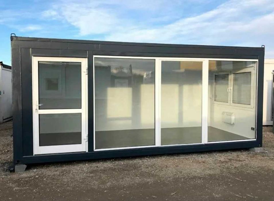 Konteynerdan kafe fast food. tayyor va na zakaz. (Контейнер кафе)