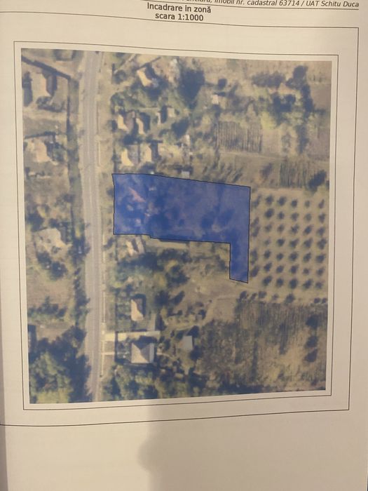 Casa plus teren, sat Poiana, Comuna Schitu Duca, Iasi