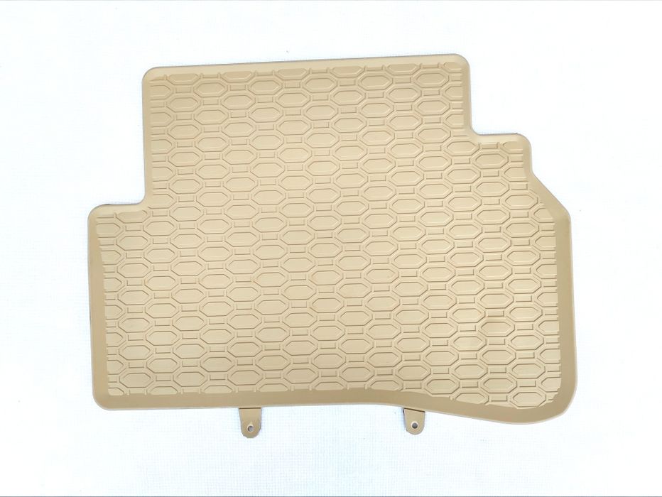 Covorașe cauciuc bej/crem pentru Mercedes C klassa W205