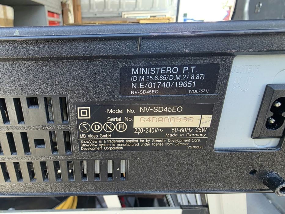 Vand video recorder Panasonic