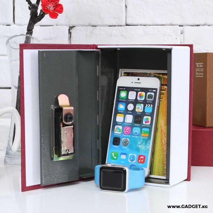 Подарочный набор — Книга-сейф металлическая, корпоративный подарок