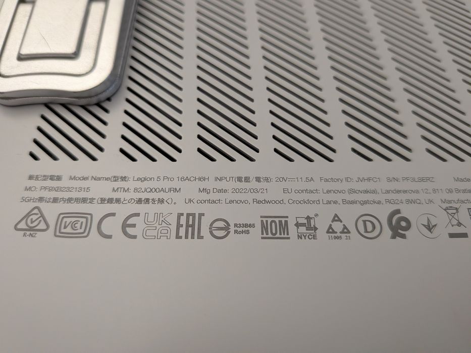 Laptop Gaming Lenovo Legion 5 Pro