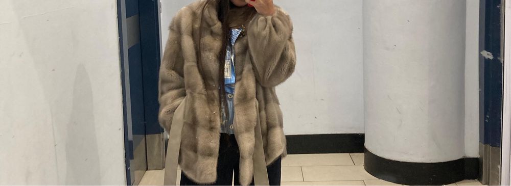 шуба почти как новый