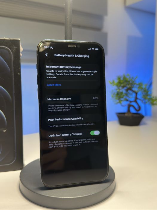 IPhone 12 Pro, Pacific Blue, 256 GB, Impecabil