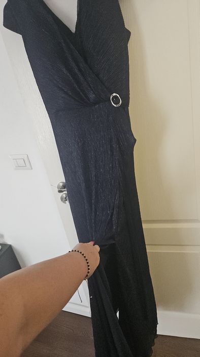 Rochie eleganta voal peliculizat