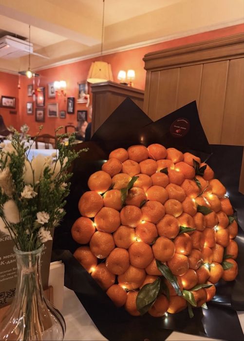 Букет из мандаринов/ Мандариновый букет