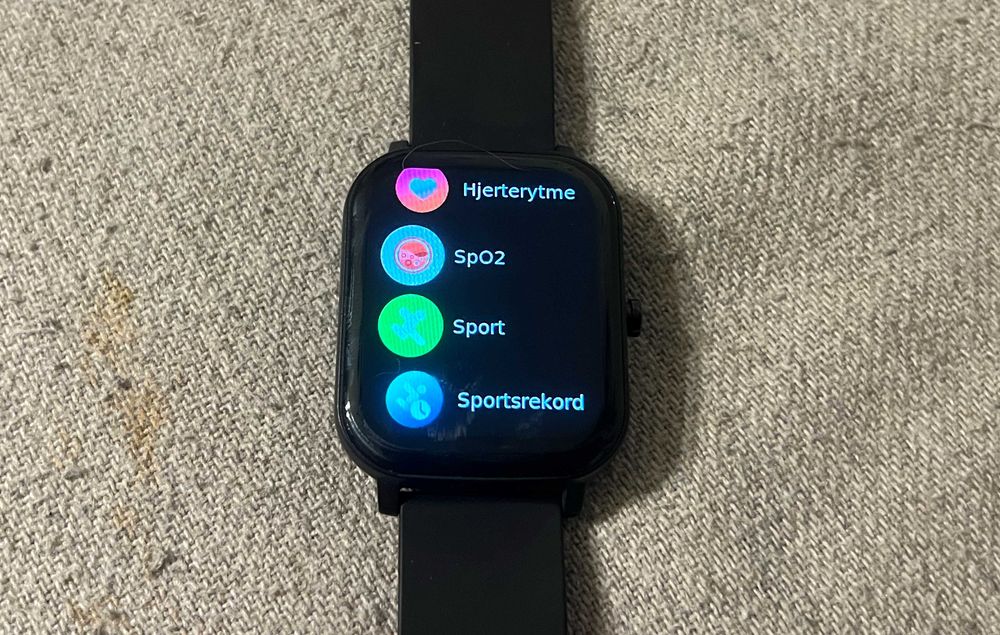 Smartwatch Triangle TRI Arenal puls SpO2 Bluetooth negru