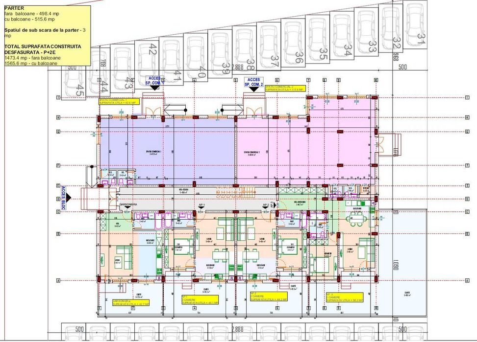 Bloc autorizat Magurele Ilfov